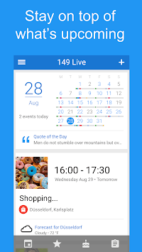 149 Live Calendar & ToDo-List APK screenshot 1