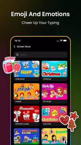Neon LED Keyboard: RGB & Emoji APK screenshot 1