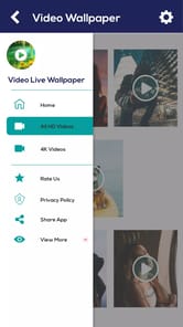 Video Live Wallpaper - HD Wall APK screenshot 1