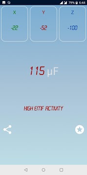 EMF - EMF Meter and EMF Detector APK screenshot 1 EMF - EMF Meter and EMF Detector APK screenshot 1