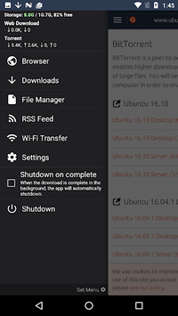 zetaTorrent - Torrent App APK screenshot 1 zetaTorrent - Torrent App APK screenshot 1