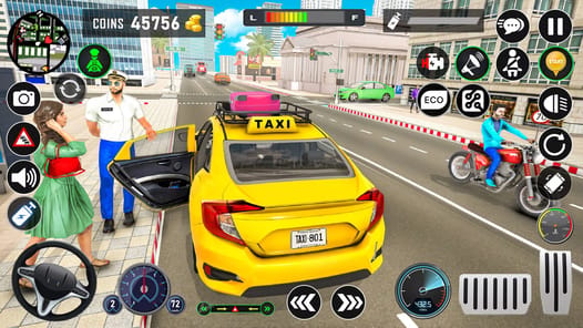 Crazy Taxi Driver: Taxi Game APK screenshot 1