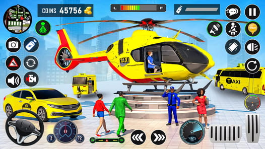 Crazy Taxi Driver: Taxi Game APK screenshot 1
