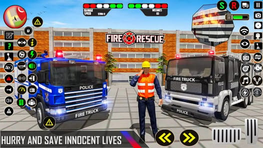 Police Ambulance Fire Truck APK screenshot 1 Police Ambulance Fire Truck APK screenshot 1