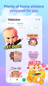 Tgsticker - pack meme download APK screenshot 1
