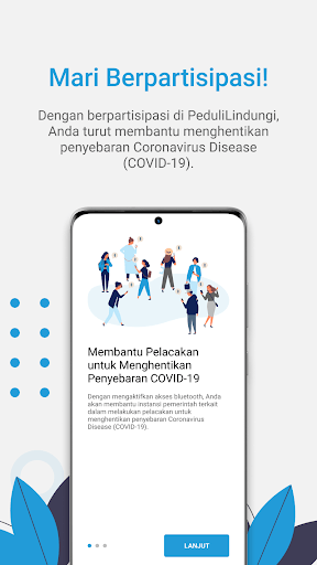 PeduliLindungi APK screenshot 1