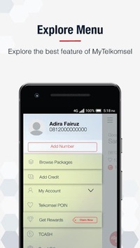 MyTelkomsel – Check Quota & Best Internet Packages APK screenshot 1