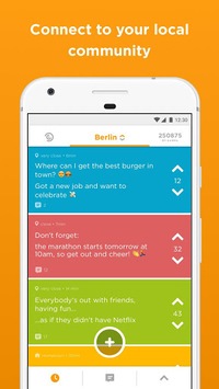 Jodel - The Hyperlocal App APK screenshot 1 Jodel - The Hyperlocal App APK screenshot 1
