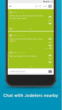 Jodel - The Hyperlocal App APK screenshot 1 Jodel - The Hyperlocal App APK screenshot 1