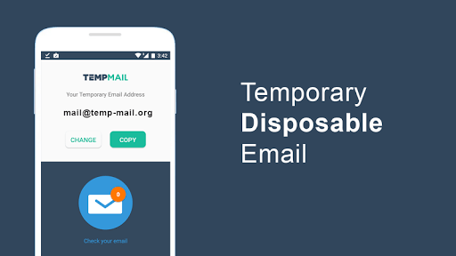 Temp Mail - Temporary Email APK screenshot 1