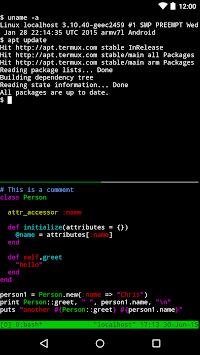 Termux APK screenshot 1