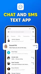 Messages: SMS Text Messenger APK screenshot 1