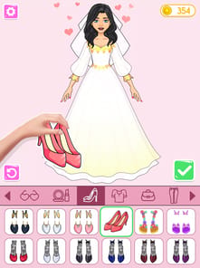 Sticker Doll DIY Dressup Diary APK screenshot 1