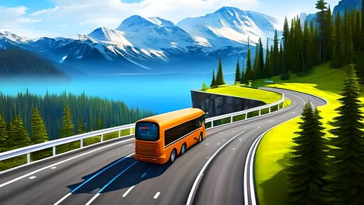 Bus Simulator 2025: Games 2025 APK screenshot 1