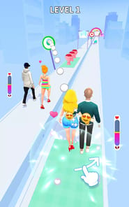 Bestie Breakup - Run for Love APK screenshot 1