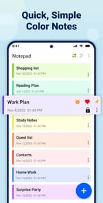 B Notes – Notepad Notebook app APK screenshot 1