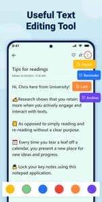 B Notes – Notepad Notebook app APK screenshot 1