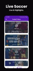 SoccerLyf TV Live Soccer Score APK screenshot 1