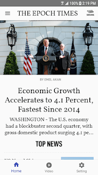 English Epoch Times APK screenshot 1