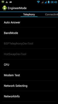 MTK Engineering Mode APK screenshot 1 MTK Engineering Mode APK screenshot 1