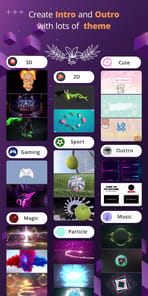 Intro video maker APK screenshot 1