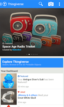 Thingiverse APK screenshot 1
