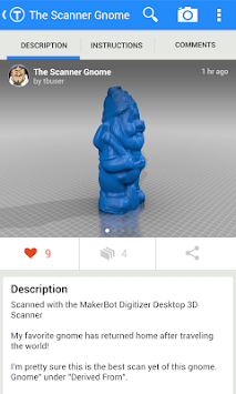 Thingiverse APK screenshot 1