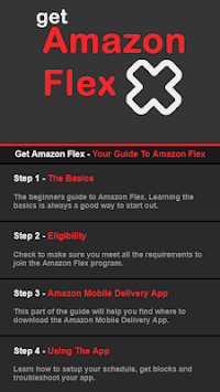 Get Amazon Flex - Easy guide for Amazon Flex APK screenshot 1 Get Amazon Flex - Easy guide for Amazon Flex APK screenshot 1