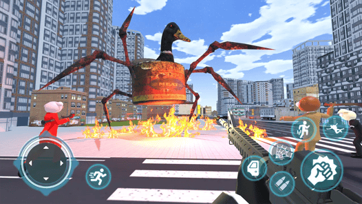 Monster War: Hide & Seek Zone APK screenshot 1