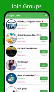 Social Groups Links Add Groups APK screenshot 1