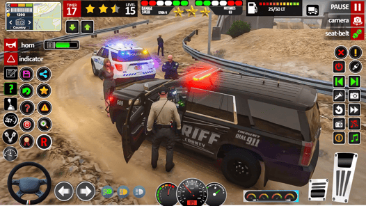 US Police Cop Car Chase Game APK screenshot 1