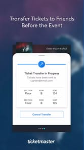Ticketmaster APK screenshot 1