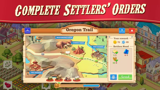 The Oregon Trail: Boom Town APK screenshot 1