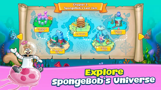 SpongeBob Adventures: In A Jam APK screenshot 1