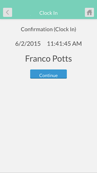 TimeClock Plus v7 MobileClock APK screenshot 1