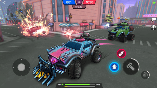Battle Cars APK screenshot 1