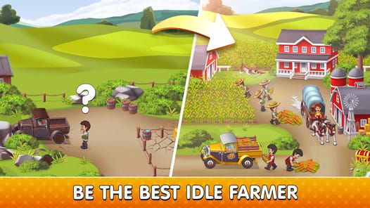 Idle Pocket Farming Tycoon APK screenshot 1