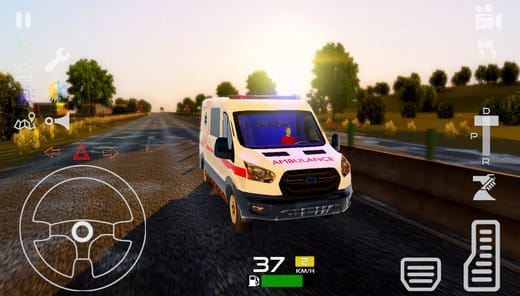 Ambulance Games Car Games 2024 APK screenshot 1