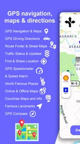 GPS navigation, maps direction APK screenshot 1