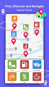 GPS navigation, maps direction APK screenshot 1