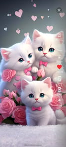 Cute Cat Wallpaper HD APK screenshot 1