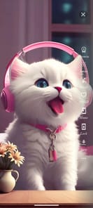 Cute Cat Wallpaper HD APK screenshot 1