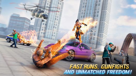 Mafia Hero Crime Gangster City APK screenshot 1