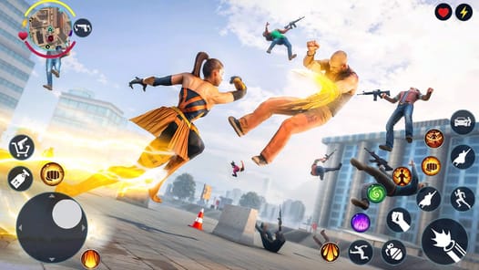 Mafia Hero Crime Gangster City APK screenshot 1