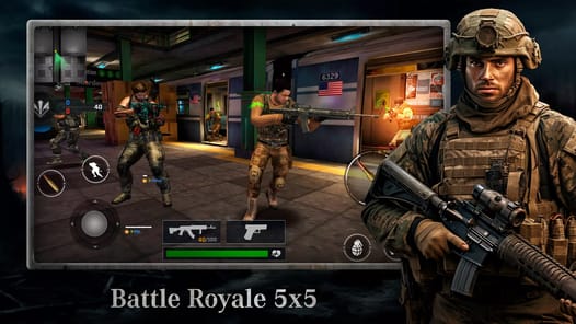 Elite War zone Game Battle PVP APK screenshot 1 Elite War zone Game Battle PVP APK screenshot 1