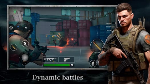 Elite War zone Game Battle PVP APK screenshot 1 Elite War zone Game Battle PVP APK screenshot 1