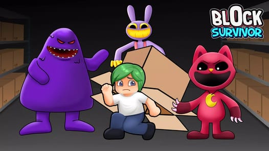 Block Survivor: Seek Monster APK screenshot 1