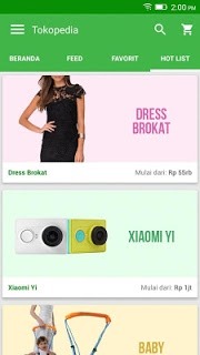 Tokopedia APK screenshot 1