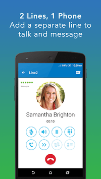 Line2 - Second Phone Number APK screenshot 1