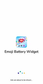 Emoji Battery Widget APK screenshot 1